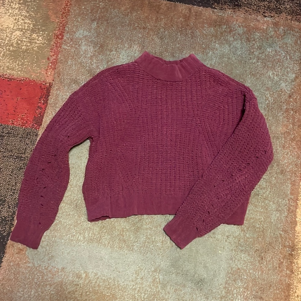 Hollister Cropped Sweater